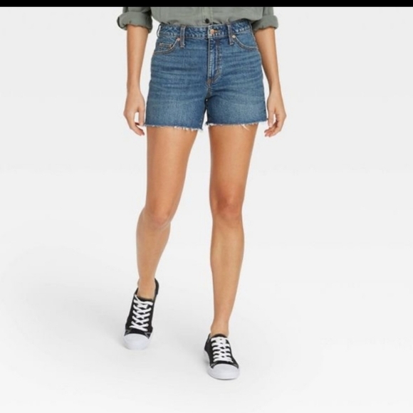 Universal Thread Denim High Rise Shorts Size 18W - Picture 1 of 8